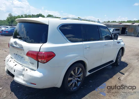 2017 Infiniti Qx80 Signature Edition z USA, uszkodzony, nr VIN JN8AZ2NF2H9646350
